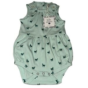 Kate Quinn NWT Ribbed Llama Bubble Romper